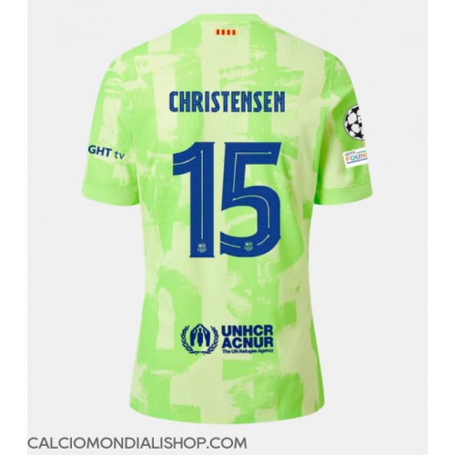 Maglie da calcio Barcelona Andreas Christensen #15 Terza Maglia 2024-25 Manica Corta